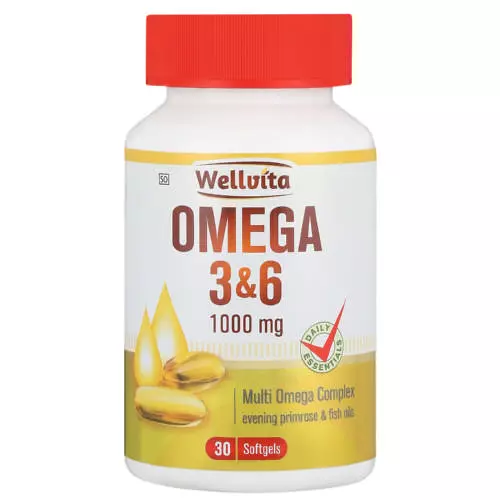 Omega 3+6 1000mg Multi Omega Complex Softgels 30 Softgels Omega 3+6 1000mg Multi Omega Complex Softgels 30 Softgels