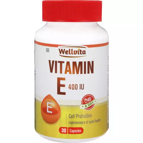 400IU Vitamin E Cell Protection Capsules 30 Capsules