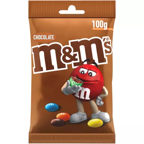 M&M's Candy Coated Chocolate 100g