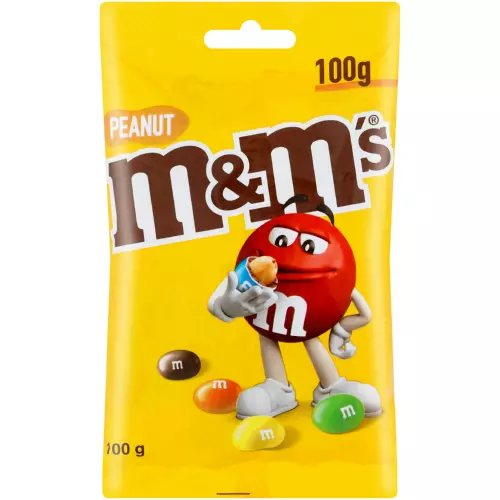 M&M's Peanut Coated With Milk Chocolate 100g M&M's Peanut Coated With Milk Chocolate 100g