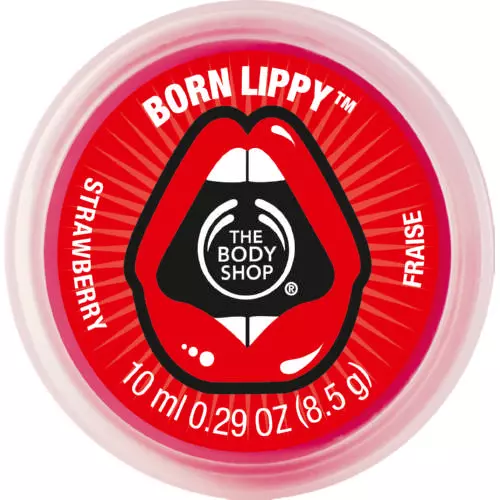 The Body Shop Born Lippy Lip Balm Strawberry 8.5g
