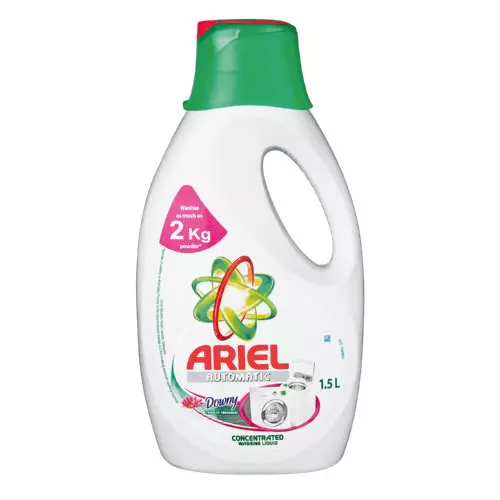 Ariel Washing Liquid Touch Of Downy 1.5L Ariel Washing Liquid Touch Of Downy 1.5L