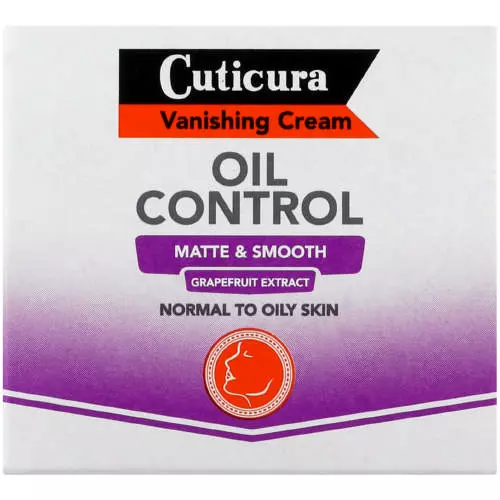 Cuticura Vanishing Cream Oil Control Matte & Smooth Grapefruit Extract 50ml Cuticura Vanishing Cream Oil Control Matte & Smooth Grapefruit Extract 50ml