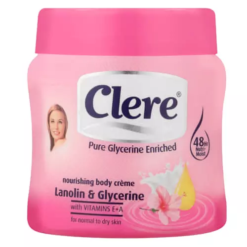 Clere Lanolin & Glycerine Body Cream 300ml