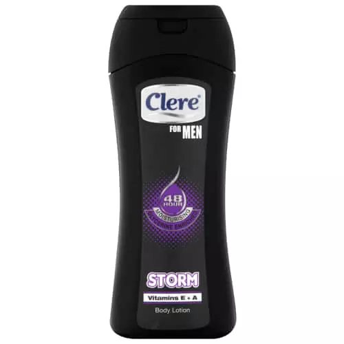 Clere Men Storm Body Lotion 400ml