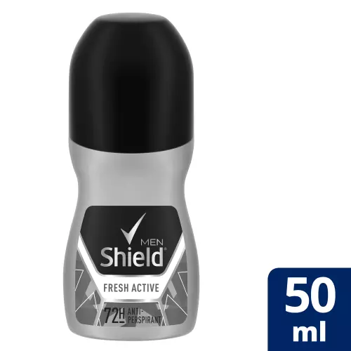 Shield MEN Antiperspirant Roll-On Fresh Active 50ml Shield MEN Antiperspirant Roll-On Fresh Active 50ml