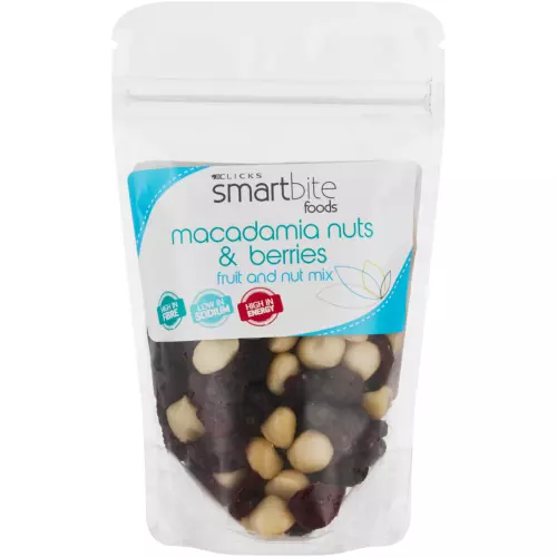 Smartbite Cranberries & Macadamia Nuts 150g Smartbite Cranberries & Macadamia Nuts 150g