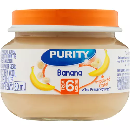 Purity First Foods Banana 80ml