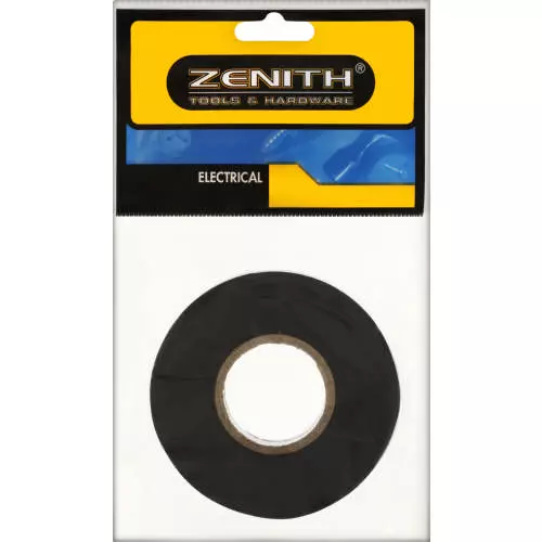Zenith Insulation Tape Black 18mm x 20m