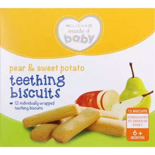 Made 4 Baby Biscuit Sweet Potato & Pear 170g