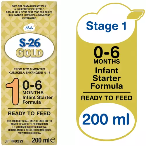 S-26 Gold Starter Formula Stage 1 200ml S-26 Gold Starter Formula Stage 1 200ml