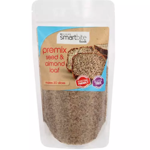 Smartbite Premix Seed & Almond Loaf 270g Smartbite Premix Seed & Almond Loaf 270g