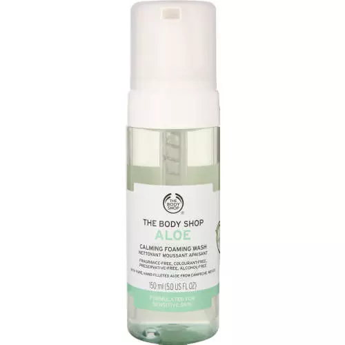The Body Shop Aloe Foaming Face Wash 150ml The Body Shop Aloe Foaming Face Wash 150ml