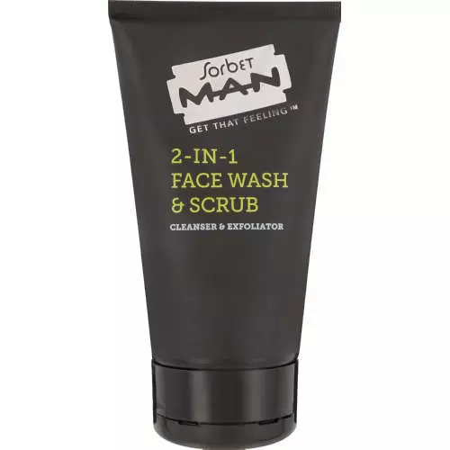 Sorbet Man Face Wash and Scrub 150ml Sorbet Man Face Wash and Scrub 150ml