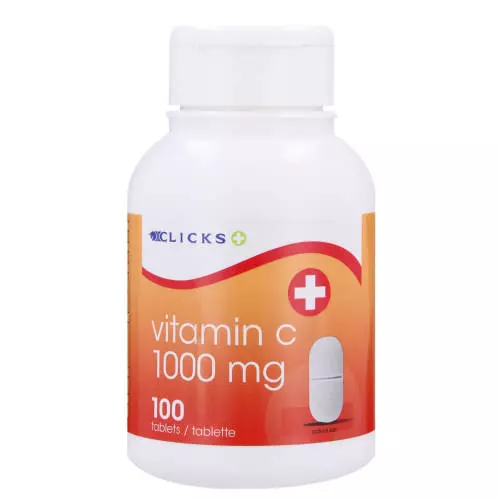 Clicks Vitamin C 1000mg 100 tablets Clicks Vitamin C 1000mg 100 tablets