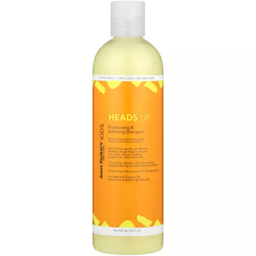 Aunt Jackie's Heads Up Moisturising & Softening Shampoo 355ml Aunt Jackie's Heads Up Moisturising & Softening Shampoo 355ml