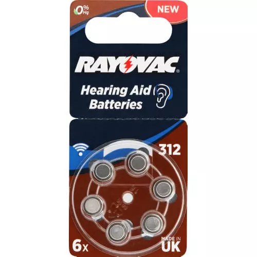 Rayovac Hearing Aid 6 Pack Rayovac Hearing Aid 6 Pack