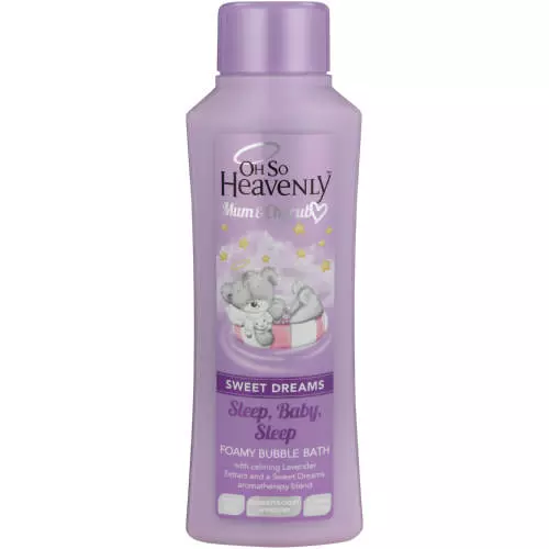 Oh So Heavenly Mum & Cherub Sweet Dreams Sleep, Baby, Sleep Bubble Bath 750ml Oh So Heavenly Mum & Cherub Sweet Dreams Sleep, Baby, Sleep Bubble Bath 750ml