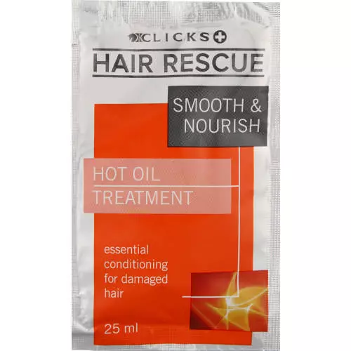 Clicks Hair Rescue Hair Rescue Hot Oil Sachet 25ml