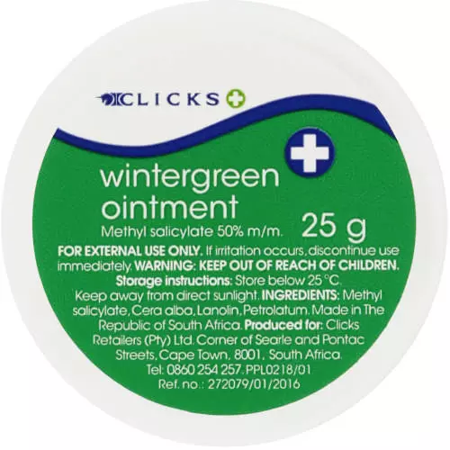 Clicks Wintergreen Ointment Clicks Wintergreen Ointment