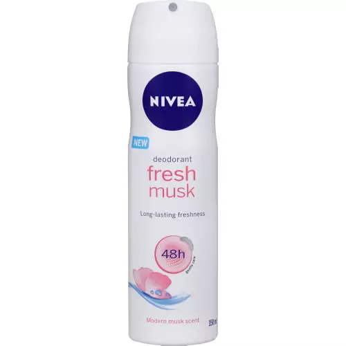 Nivea Deodorant Aerosol Fresh Musk 150ml Nivea Deodorant Aerosol Fresh Musk 150ml