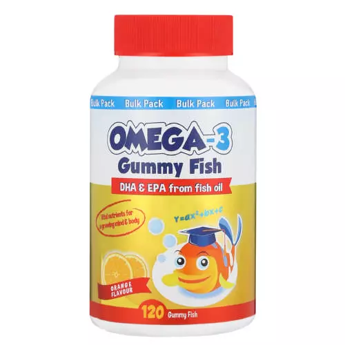 Star Kids Omega-3 Gummy Fish Orange 120 Gummy Fish Star Kids Omega-3 Gummy Fish Orange 120 Gummy Fish