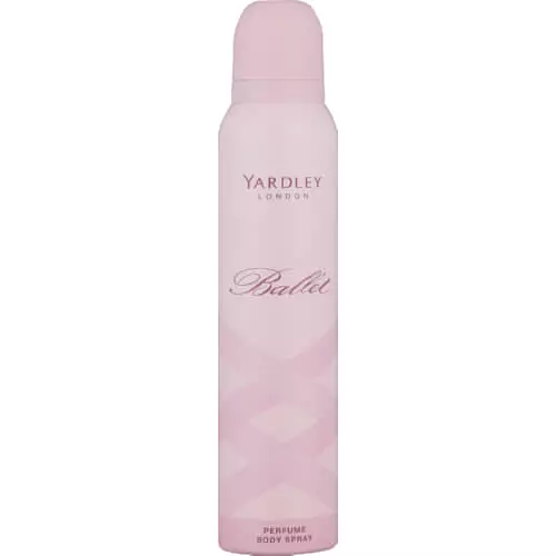 Yardley Body Spray Ballet 150ml Yardley Body Spray Ballet 150ml