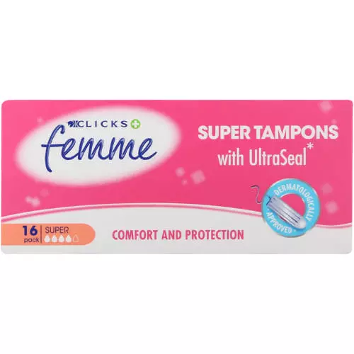 Super Tampons 16 Tampons