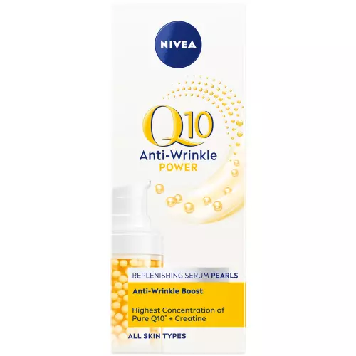 Nivea Q10 Plus Anti-Wrinkle Replenishing Serum Pearls 40ml Nivea Q10 Plus Anti-Wrinkle Replenishing Serum Pearls 40ml