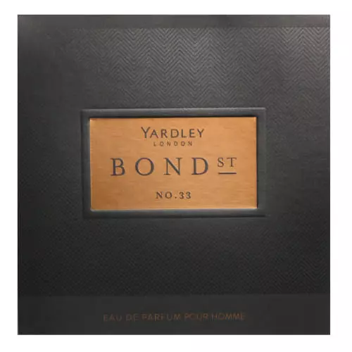Yardley Bond Street Male No.33 Eau De Parfum 50ml Yardley Bond Street Male No.33 Eau De Parfum 50ml