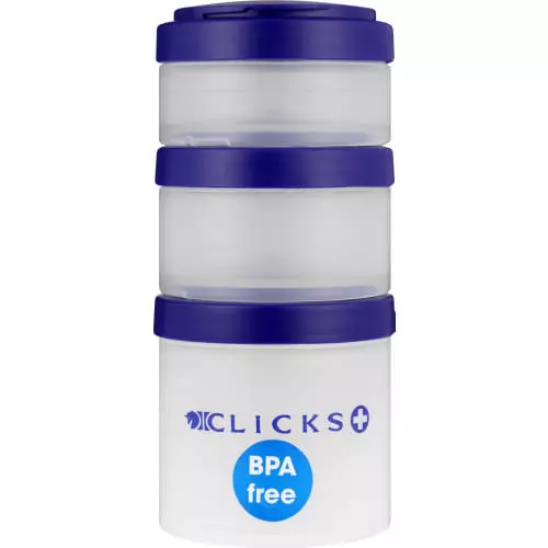 Clicks Stackable Tubs 3 Tubs
