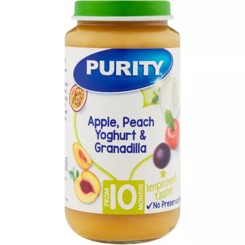 Purity Toddler Apple Peach Yoghurt & Granadilla 250ml