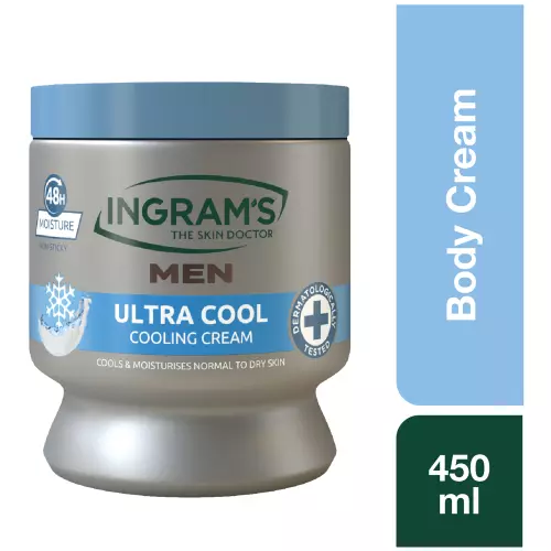 Ingram's Men 3-in-1 Body Cream Ultra Cool 450ml