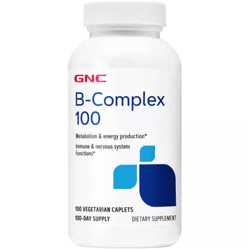 GNC B Complex Tablets 100 Tablets