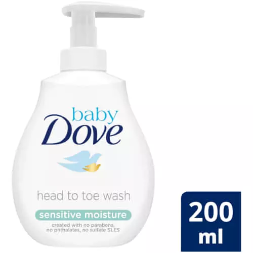 Baby Dove Head to Toe Wash Sensitive Moisture 200ml
