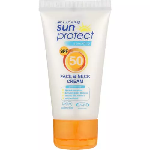 SUNprotect Sensitive SPF50 Face & Neck Cream 50ml SUNprotect Sensitive SPF50 Face & Neck Cream 50ml
