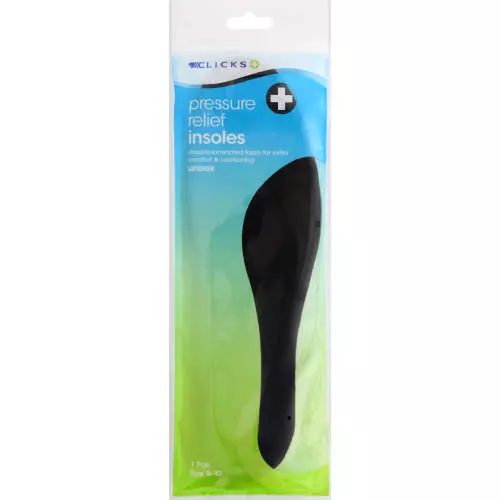 Clicks Pressure Relief Insoles Unisex