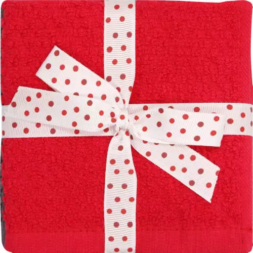 Clicks Face Cloth Set Red, Navy, White & Charcoal 4 Piece
