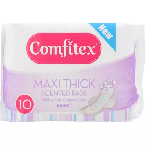 Comfitex Soft Maxi Pads Scented 10 Pads
