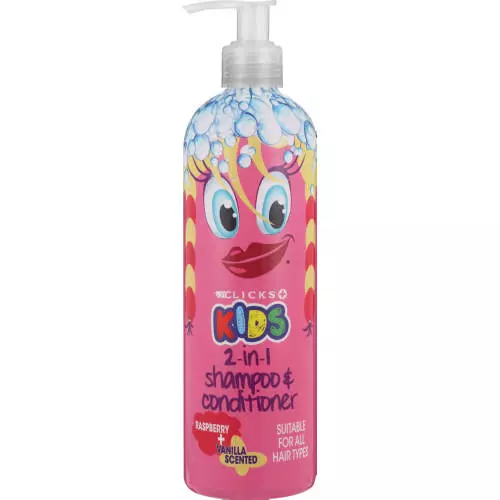 Kids 2in1 Shampoo Raspberry Vanilla 400ml