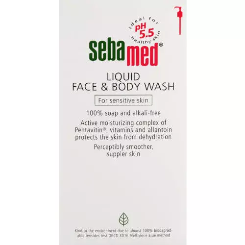 Sebamed Classic Liquid Face & Body Wash (including Pump) 1000ml
