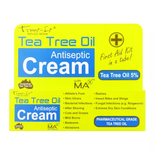 Treet-It Antiseptic Cream Tea Tree Oil 5% 50ml