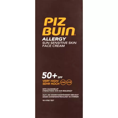 Piz Buin Allergy Face Cream SPF50 Piz Buin Allergy Face Cream SPF50