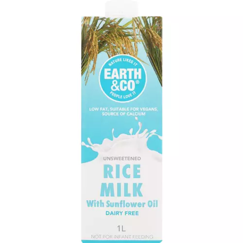 Earth & Co Rice Milk 1L