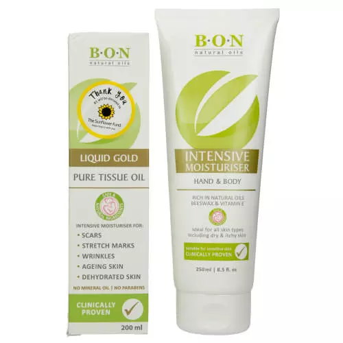 B.O.N 200ml Tissue Oil & 250ml Body Lotion Banded Pack Value Pack B.O.N 200ml Tissue Oil & 250ml Body Lotion Banded Pack Value Pack