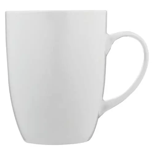 Short Bullet Porcelain Mug White Short Bullet Porcelain Mug White