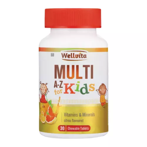 Wellvita A-Z For Kids 30 Chewable Tab Wellvita A-Z For Kids 30 Chewable Tab