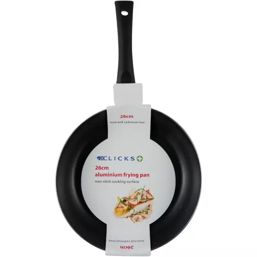 Clicks Aluminium Non Stick Frying Pan 26cm Clicks Aluminium Non Stick Frying Pan 26cm