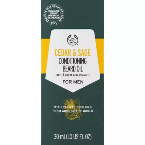 The Body Shop Cedar & Sage Beard Oil 30ml