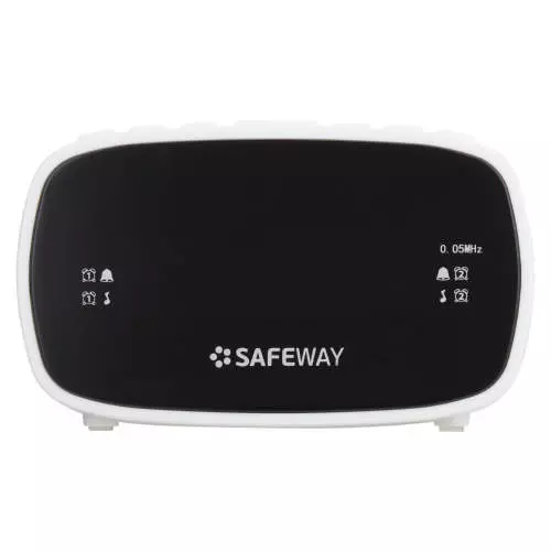 Safeway Radio Alarm Clock White Safeway Radio Alarm Clock White